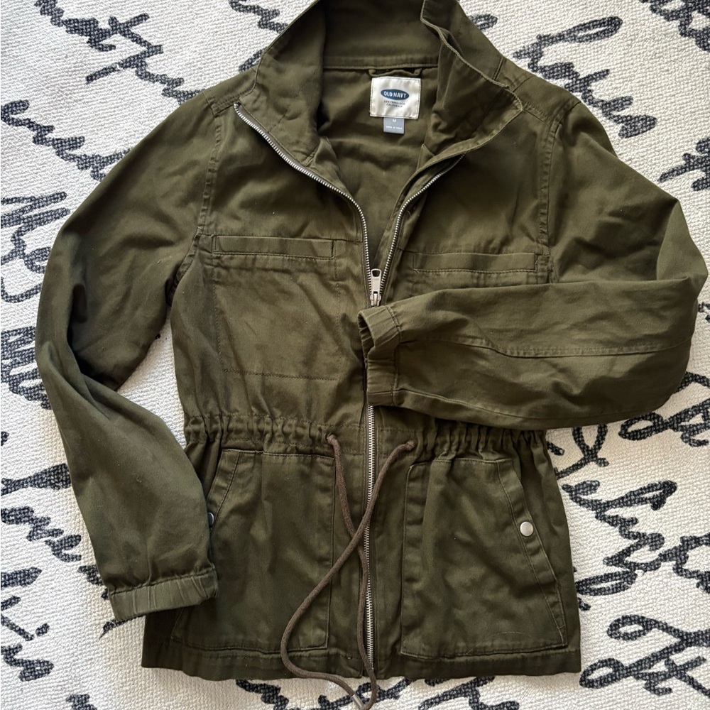 Old Navy Utility Jacket in Dark Olive